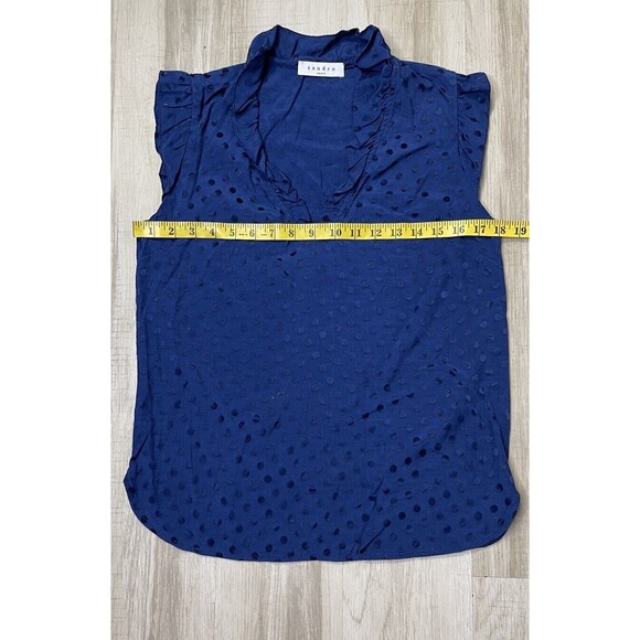 Sandro Sleeveless Blouse. Size: 1 Small - Picture 4 of 10